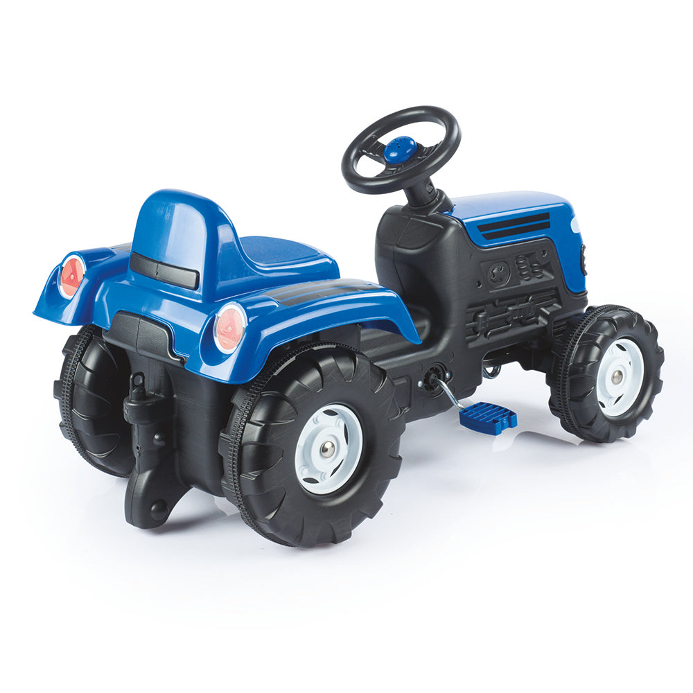 Dolu Dolu Pedal Traktor Blau