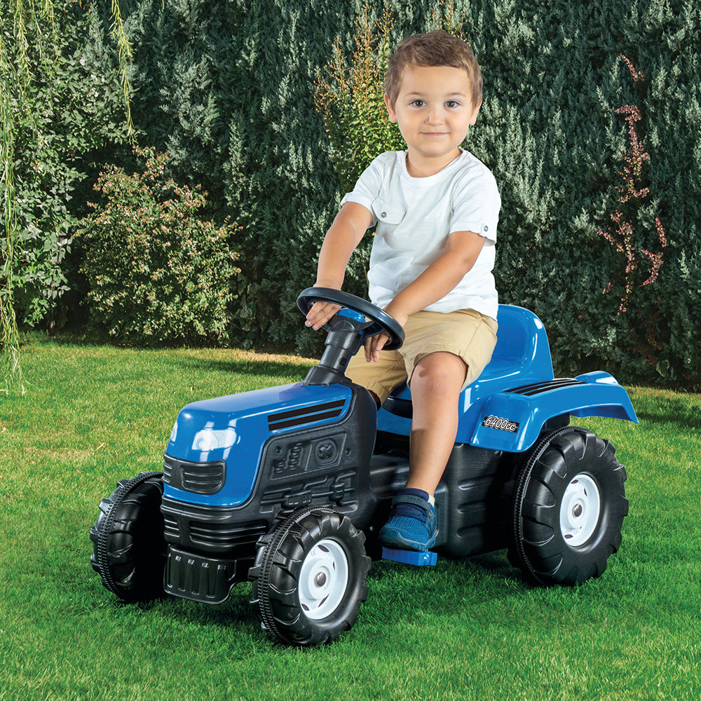 Dolu Dolu Pedal Traktor Blau
