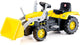 Dolu Steptractor mit Frontlader Horn gelb Schwarz