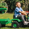 Dolu -Traktor mit Anhänger Horn Groene schwarz