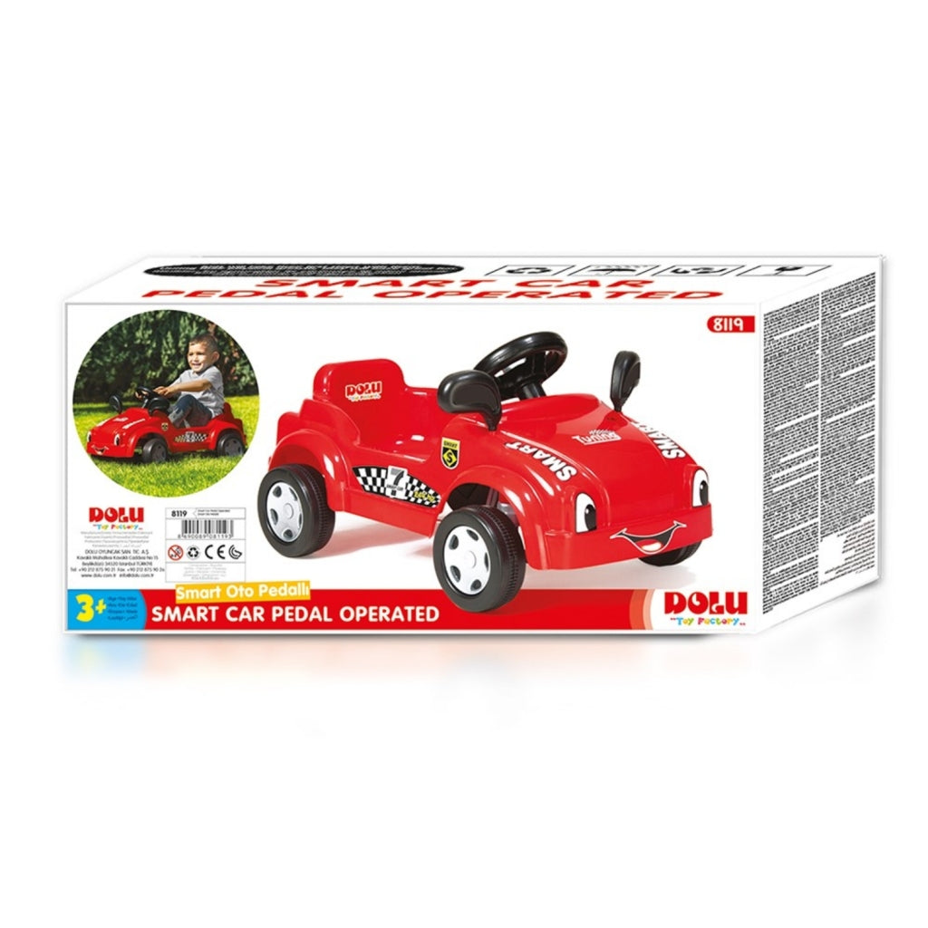 Dolu Dolu Car Trapauto 42x79x49 cm Rot