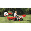 Dolu Dolu Steptractor mit Trailer und Ladegerät Red Black