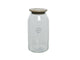 Decoris Vase Glas ø11-h20cm Anordnung Deckel