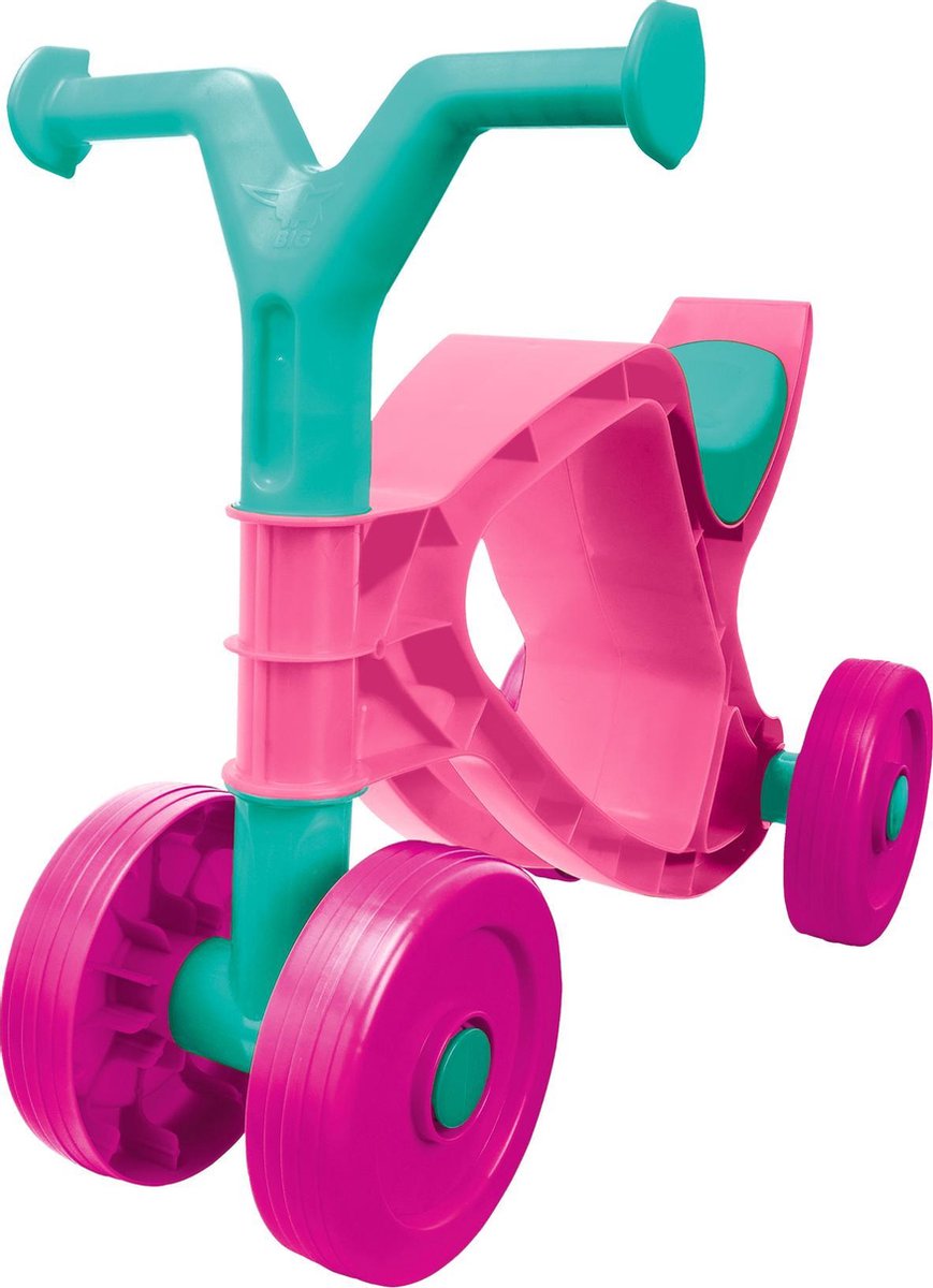 Groß - Flippi Pink - ab 1,5 Jahren - Belastbarkeit bis 25 kg - Laufrad