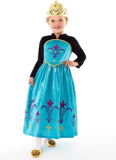 Kleine Abenteuer – Frozen Elsa Kleid Krönungstag – Größe 104 116