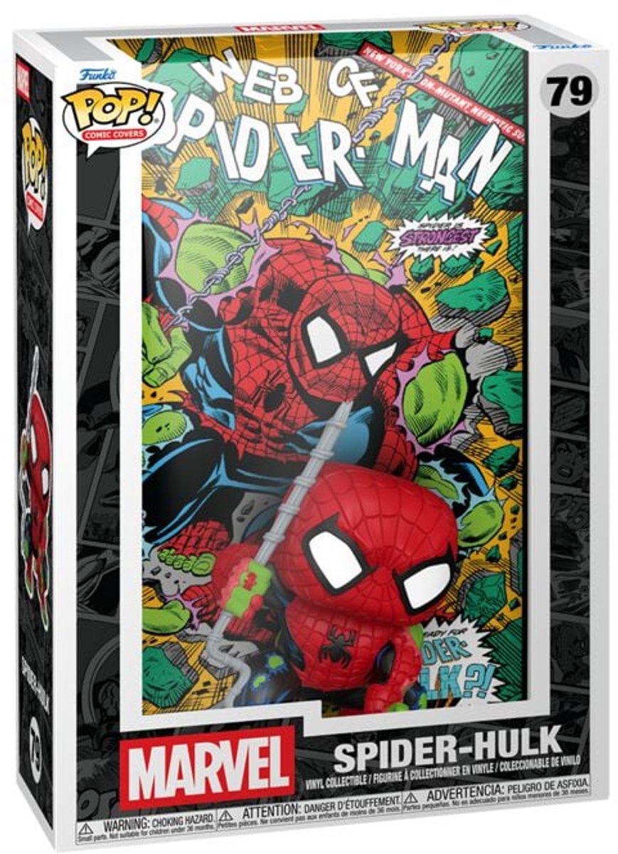 Funko Spider-Man Spider-Hulk (Comic-Cover) Vinylfigur 79 Unisex Pop! - neutral - Standard