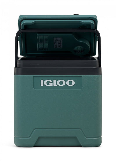 Igloo ie24 Kühlbox – 24 l – AC- und DC-Anschlüsse – 20 °C unter Umgebungstemperatur – umweltfreundlich – grün