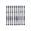 Wicotex Fliegenvorhang Perla 100x240cm grau