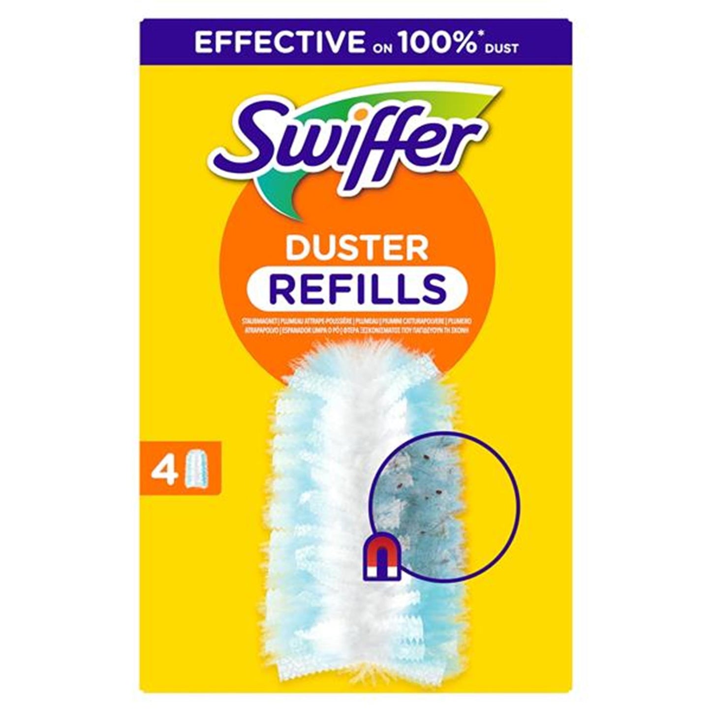 Swiffer Duster Nachfüllbox mit 4 Stück