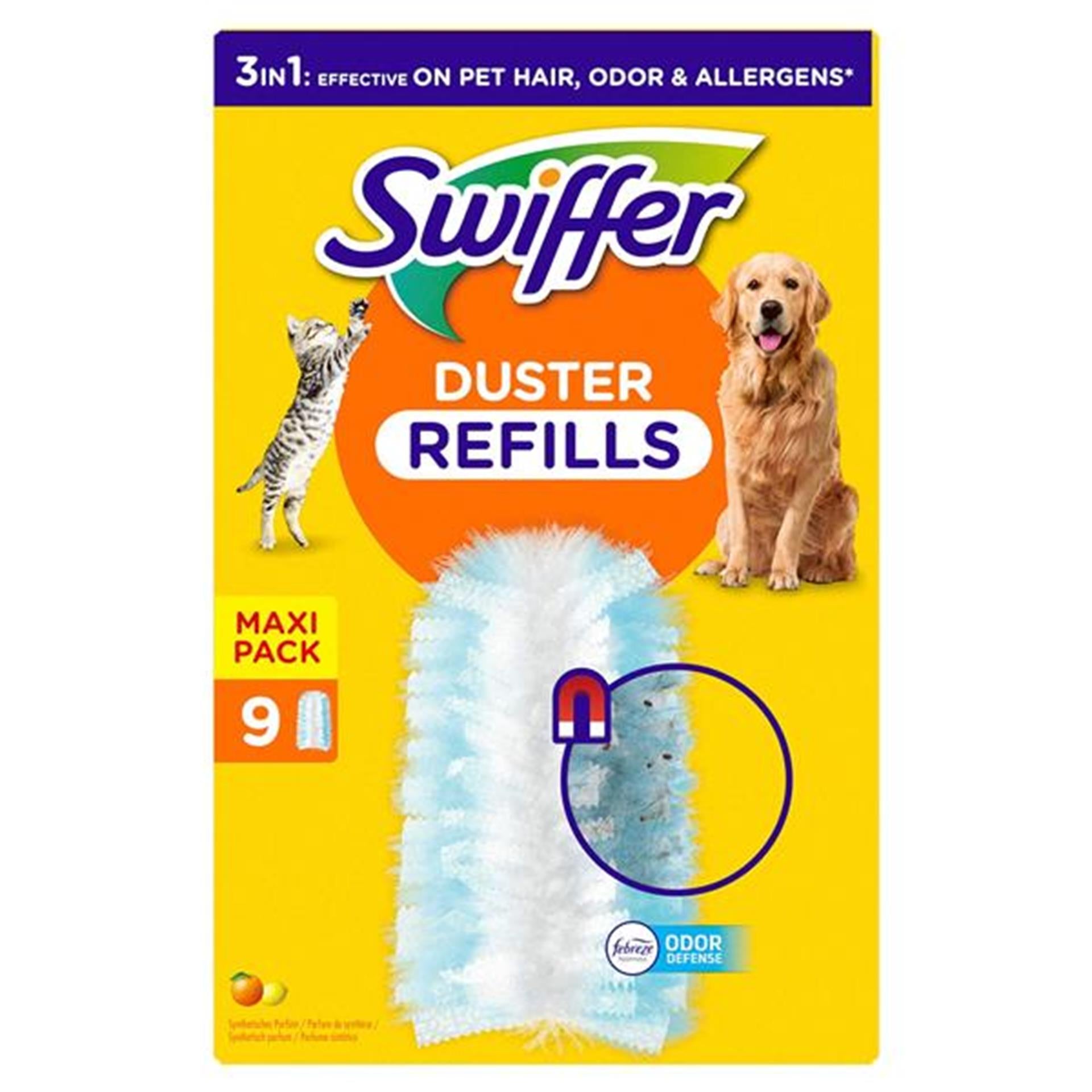 Swiffer Duster Cap Nachfüllbox mit 9 Stück