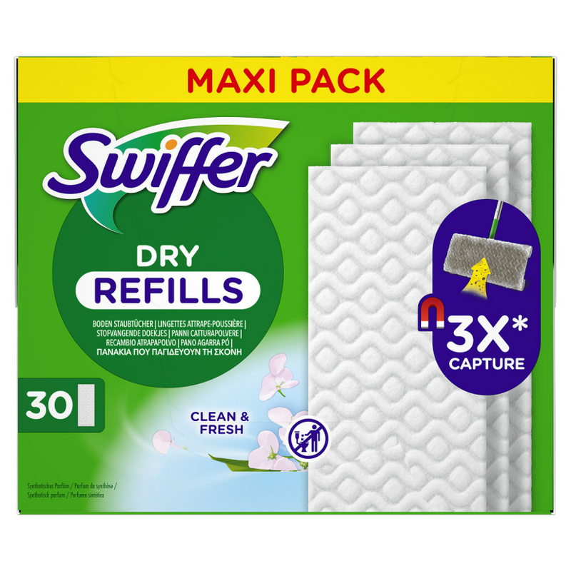 Swiffer Dry Fresh Bodenwischtücher 30 Stück
