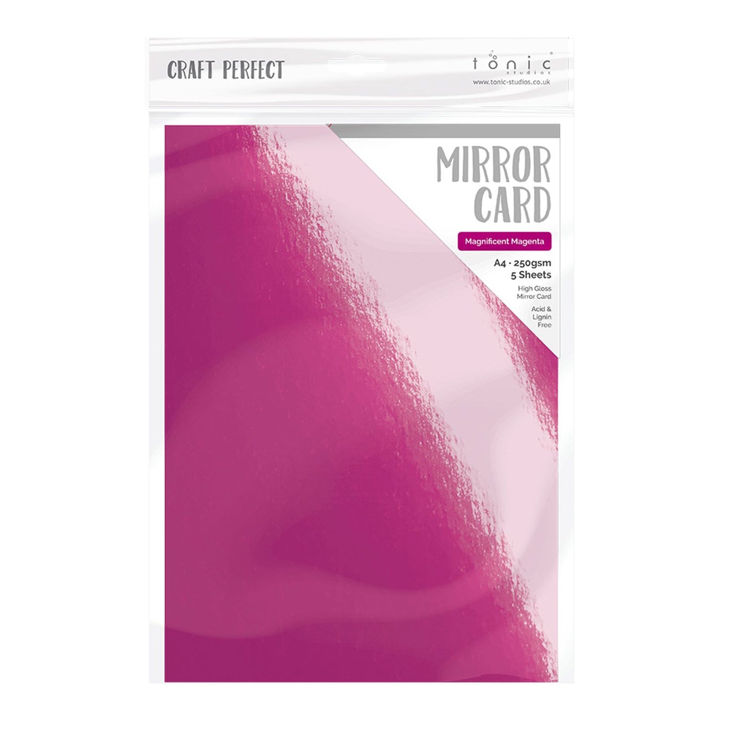Craft Perfect von Tonic Studios Craft Perfect • Spiegelkarte Magnifica Magenta