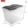 Sunware Onyx Aufbewahrungsbox 40l transparent