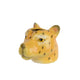 Decoris Blumentopf Leopard Porzellan 10x13x10,8cm
