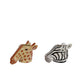 Decoris Blumentopf Giraffe oder Zebra 8,5x16,5x11cm