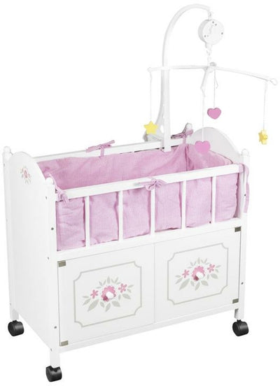 Braet Puppenbett mit Schrank