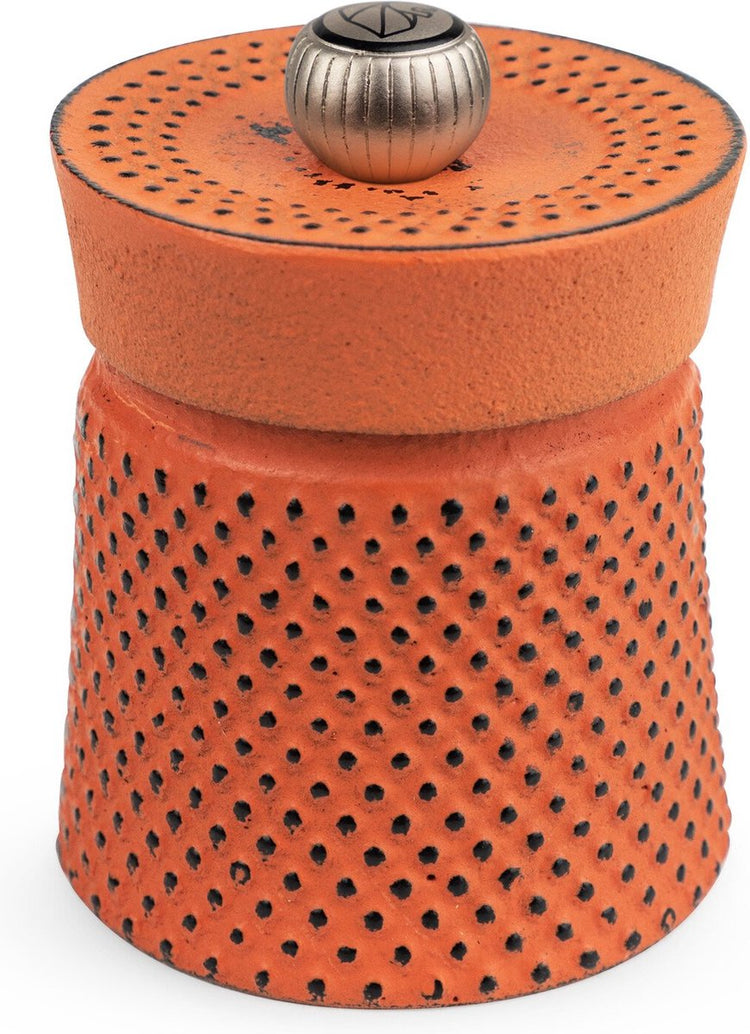 Peugeot Bali Fonte Pfeffermühle 8 cm – Orange – Gusseisen