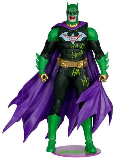 Mcfarlane Toys DC Multiverse Actionfigur Batman (Joker War) (jokerisiert) (goldenes Etikett), 18 cm große Actionfigur