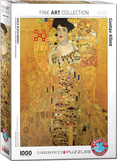 Eurographics – Adele Bloch-Bauer i – Gustav Klimt – 1000 Teile 48 x 68 cm (B x H) – Kunstpuzzle
