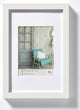 Walther Stockholm - MDF-Holzrahmen - Fotogröße 30x45 cm - Weiß