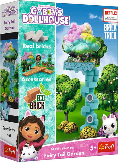 Ziegel-Trick-Bauset, Feengarten, Gabbys Puppenhaus – kreatives Spielzeug.