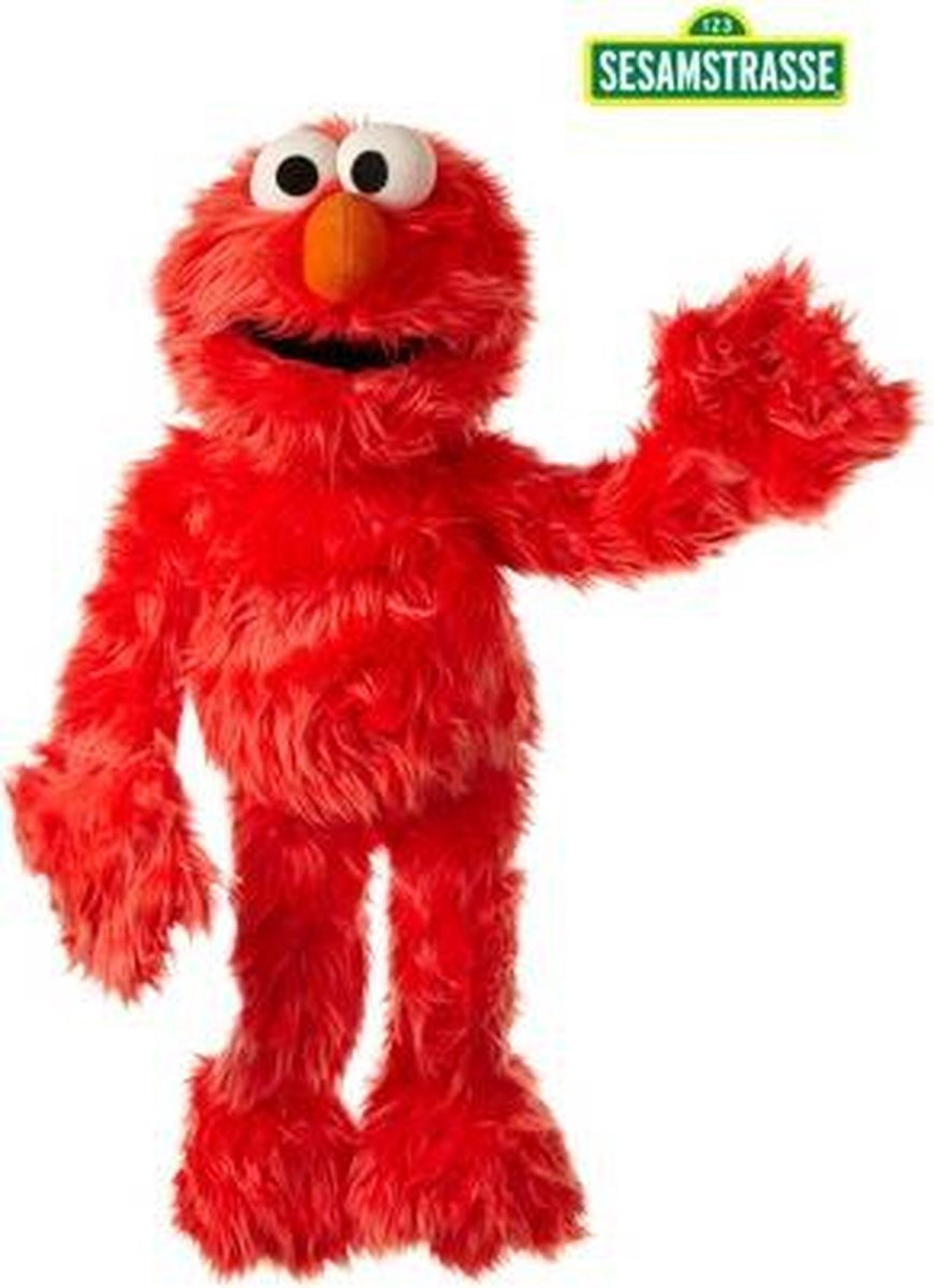 Lebende Puppen - Handpuppe - Sesamstraße - Elmo - 65cm