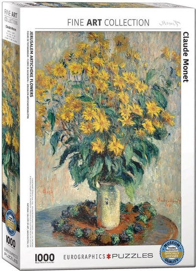 Eurographics – Topinamburblüten [Topinambur] – Claude Monet – 1000 Teile 48×68cm (B×H) – Kunstpuzzle