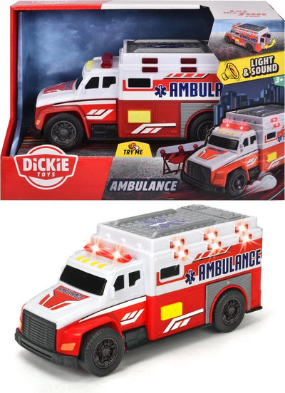 Dickie Ambulance Car mit Licht und Klang