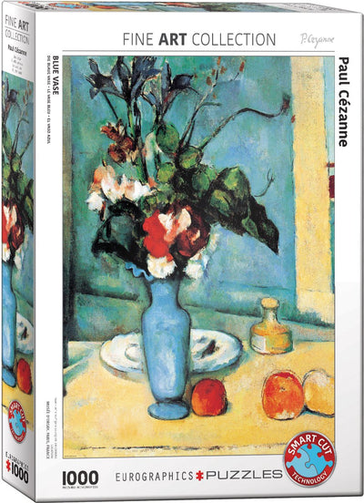 Eurographics – Blaue Vase [Vase Bleu] – Paul Cezanne – 1000 Teile 48 x 68 cm (B x H) – Kunstpuzzle