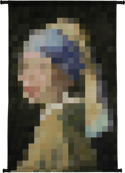 Hd Collection Wandbehang Lady Pearl Blue 110x3x83cm