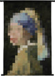 Hd Collection Wandbehang Lady Pearl Blue 110x3x83cm