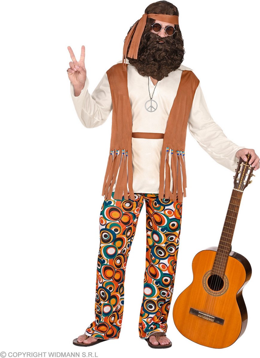 Widmann Hippie-Anzug für Erwachsene