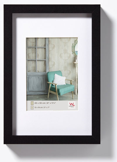 Walther Stockholm - MDF-Holzrahmen - Fotogröße 20x30 cm - Schwarz