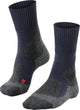 Falke TK1 Anti-Blister Wandersocken aus dickem Woll-Funktionsmaterial Damen blau – Größe 41-42