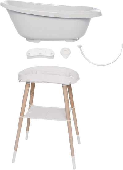 Bébé-jou Bad Sense Edition hellgrau + Digitalthermometer