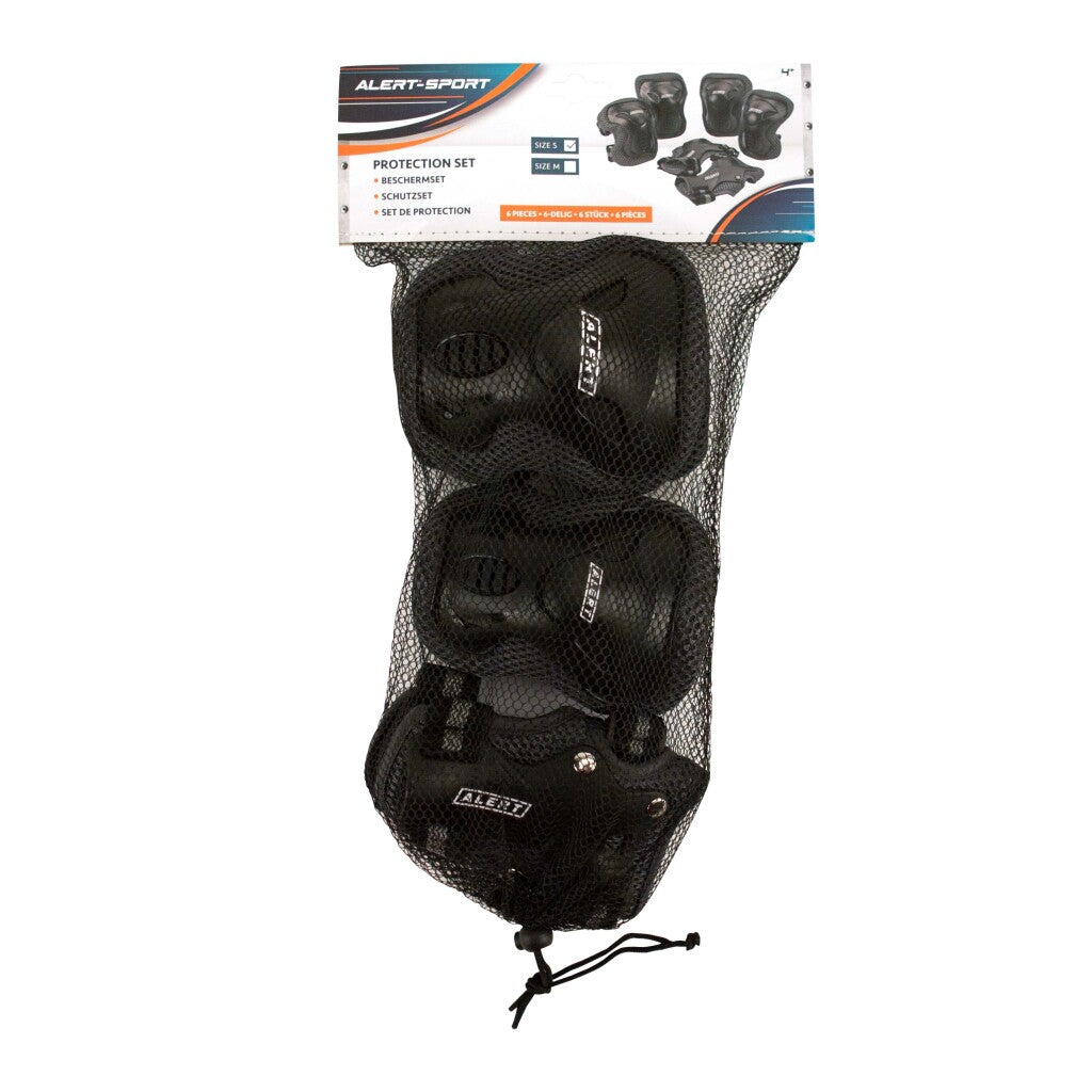 Alarm Alarm Sportschutz Set Größe S 3-teiliger Schwarz