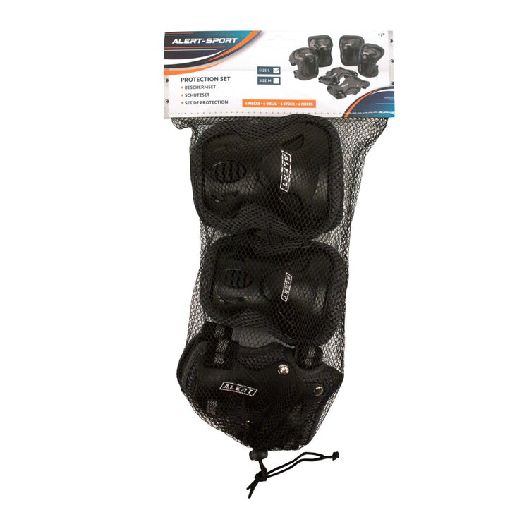 Alarm Alarm Sportschutz Set Größe S 3-teiliger Schwarz