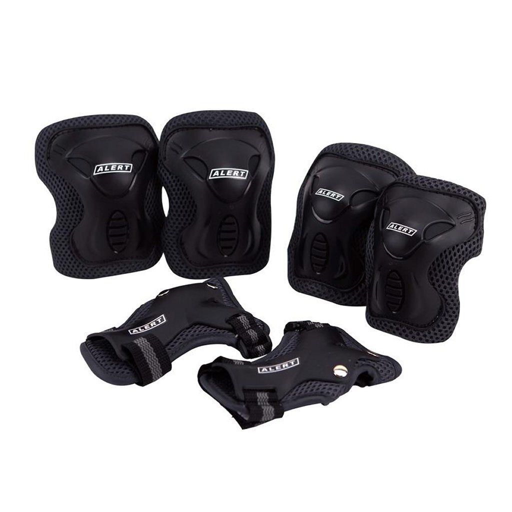 Alarm Alarm Sportschutz Set Größe S 3-teiliger Schwarz