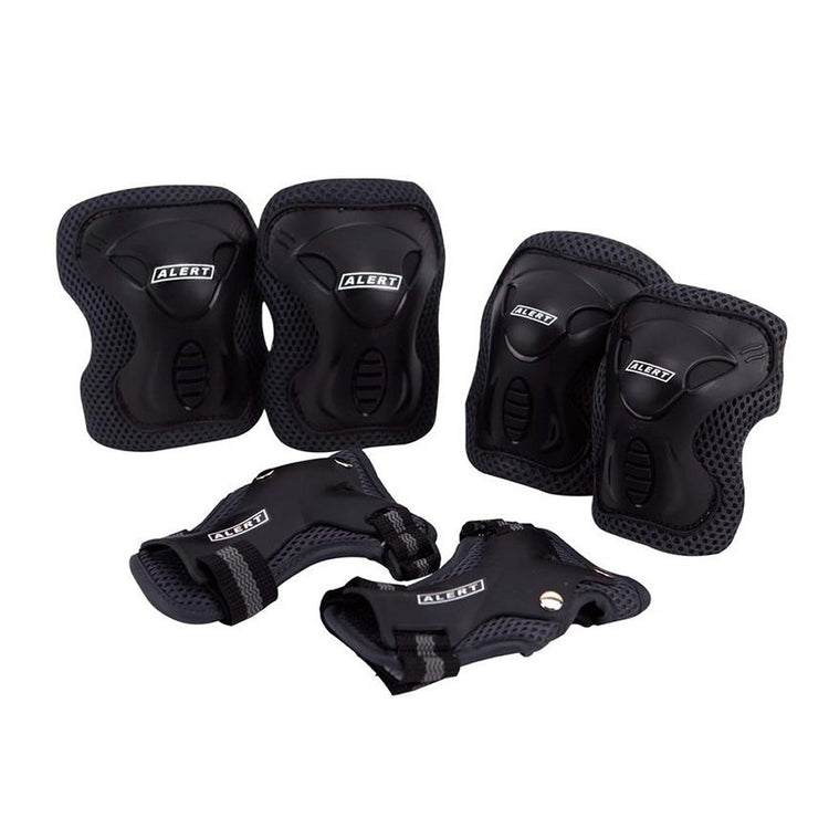 Alarm Alarm Sportschutz Set Größe S 3-teiliger Schwarz