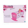 Mein schönes Puppenzimmer mein wunderschöner Puppenzimmer Holzpuppen Kampf 49x37x35 cm rosa weiß
