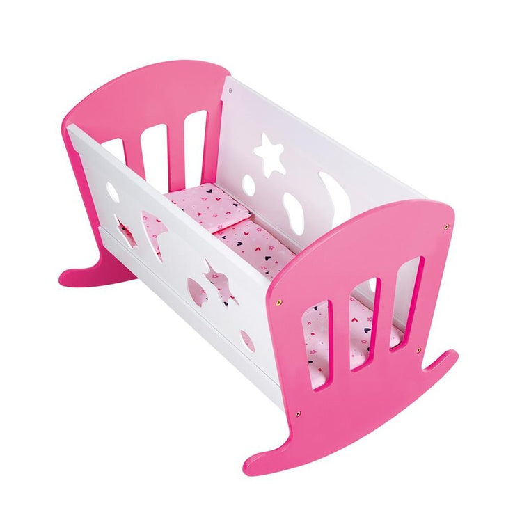 Mein schönes Puppenzimmer mein wunderschöner Puppenzimmer Holzpuppen Kampf 49x37x35 cm rosa weiß