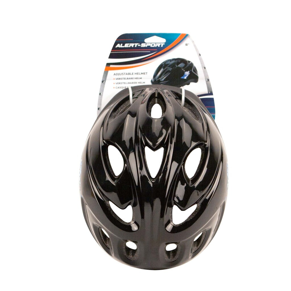 Alarm Sport Skate Helm einstellbar Schwarz
