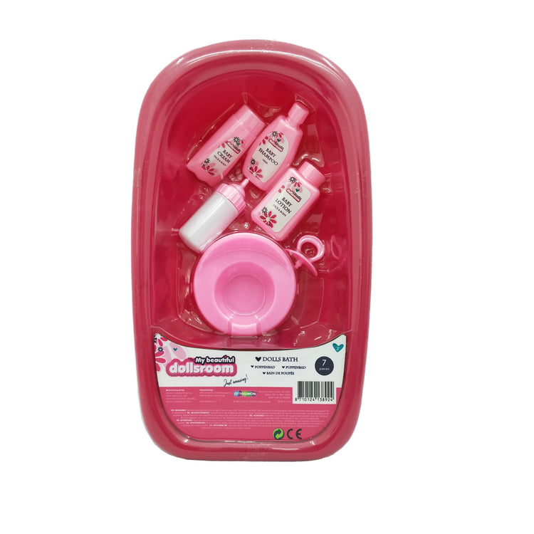 Mein schönes Puppenzimmer mein wunderschönes Puppenzimmer Poppenbad Play Set 7-Piece