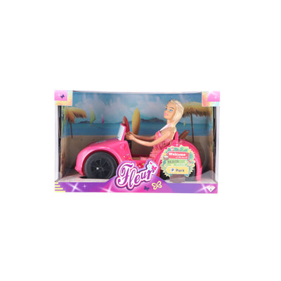 Fleur Fleur Pop mit Auto Pink