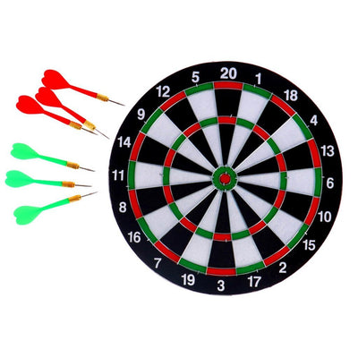Dartboard zwei mit 6 Pfeilen 37 cm