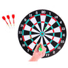 Dartboard zwei mit 6 Pfeilen 37 cm