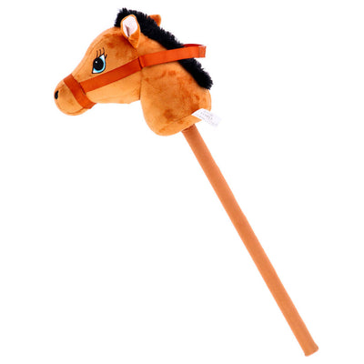 Andere Marken Plüsch Hobby Pferd 70 cm braun
