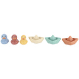 Jipy Jipy Bioplastic Bad Play 6-Piece - afbeelding 2