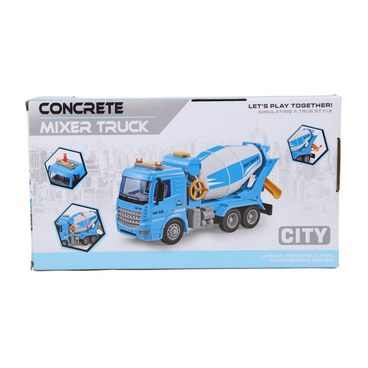 Andere Marken Beton -Mixer -LKW 30 cm + hell und klang blau grau