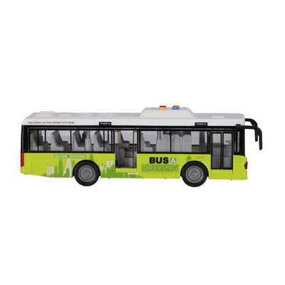 Andere Marken City Bus 1:16 + Licht und Sound weiß grün